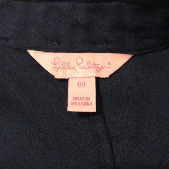 Lilly Pulitzer Jane Navy Shift Dress - Picture 6 of 7